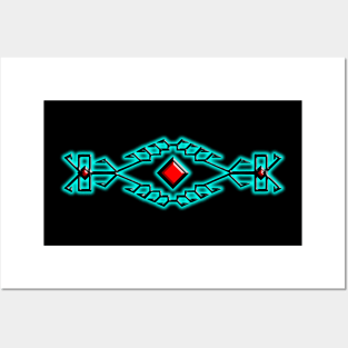 NAVAJO TURQUOISE Posters and Art